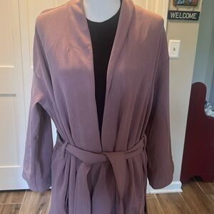 Lululemon pink sweater jacket